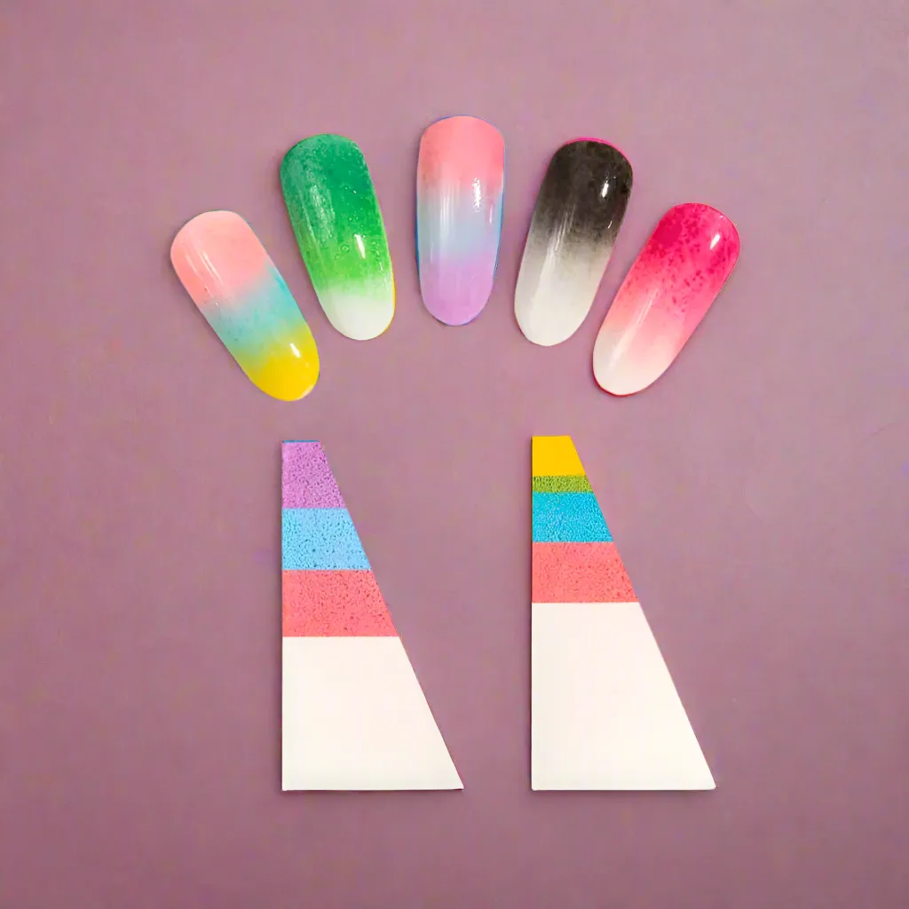 10 Glamza Nail Art Makeup Sponges