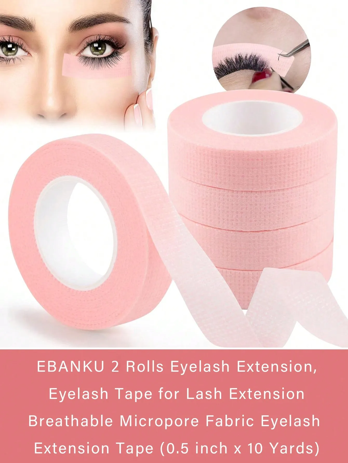 2 Roll  Eyeshadow Tape , Natural Eyeliner Tape , Eye Makeup Auxiliary Tool, Eye Makeup Finish Patch