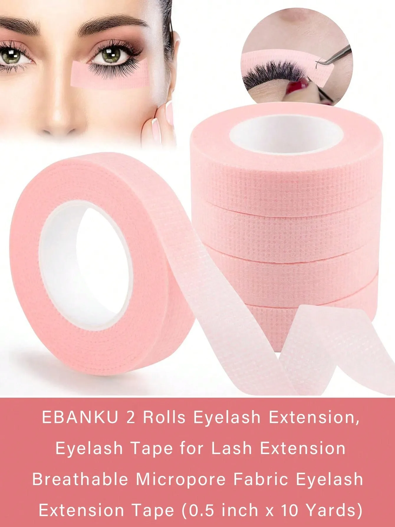 2 Roll  Eyeshadow Tape , Natural Eyeliner Tape , Eye Makeup Auxiliary Tool, Eye Makeup Finish Patch