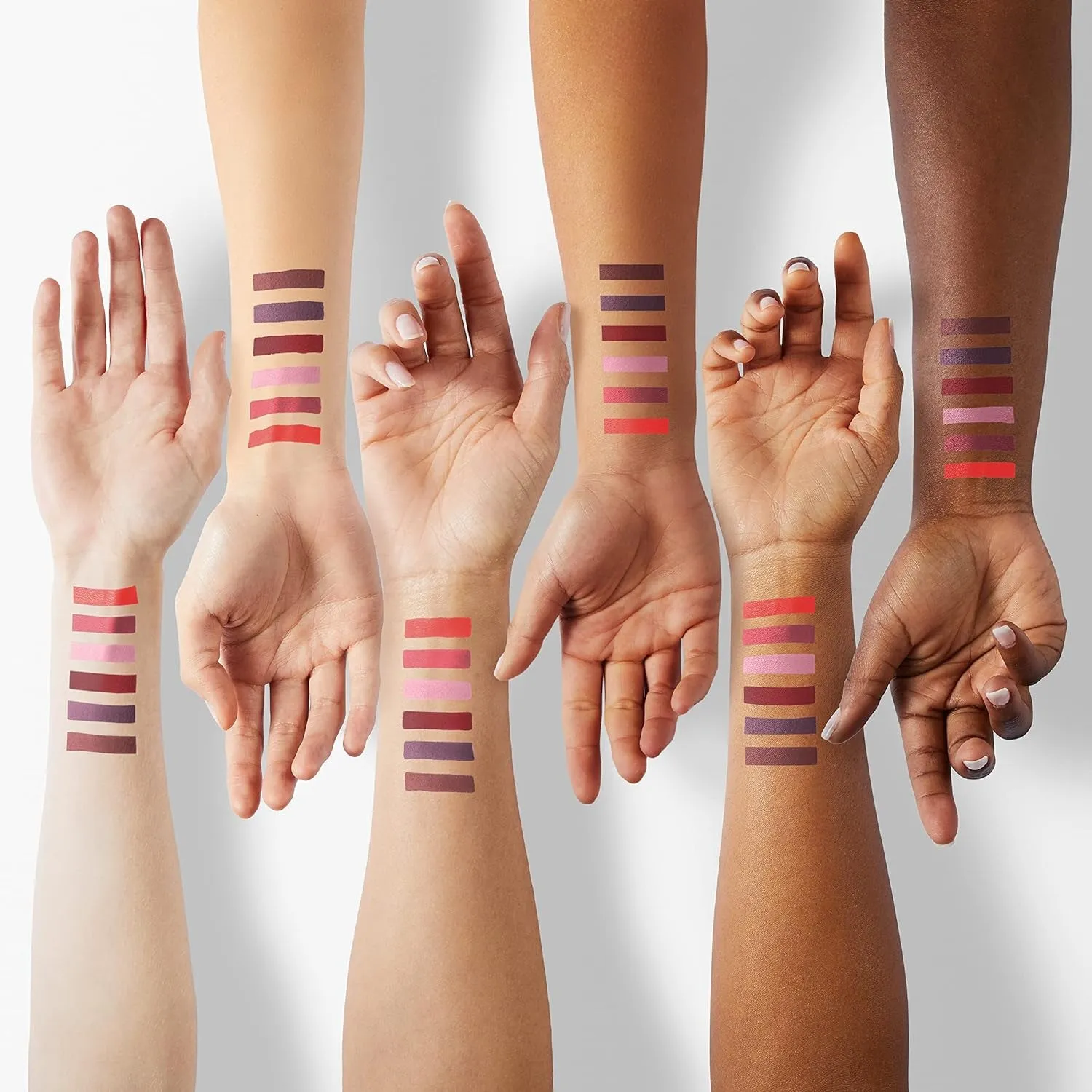 6-Piece Matte Liquid Lipstick Set - Waterproof Wine Bottle Lip Tints for Women & Girls Gift