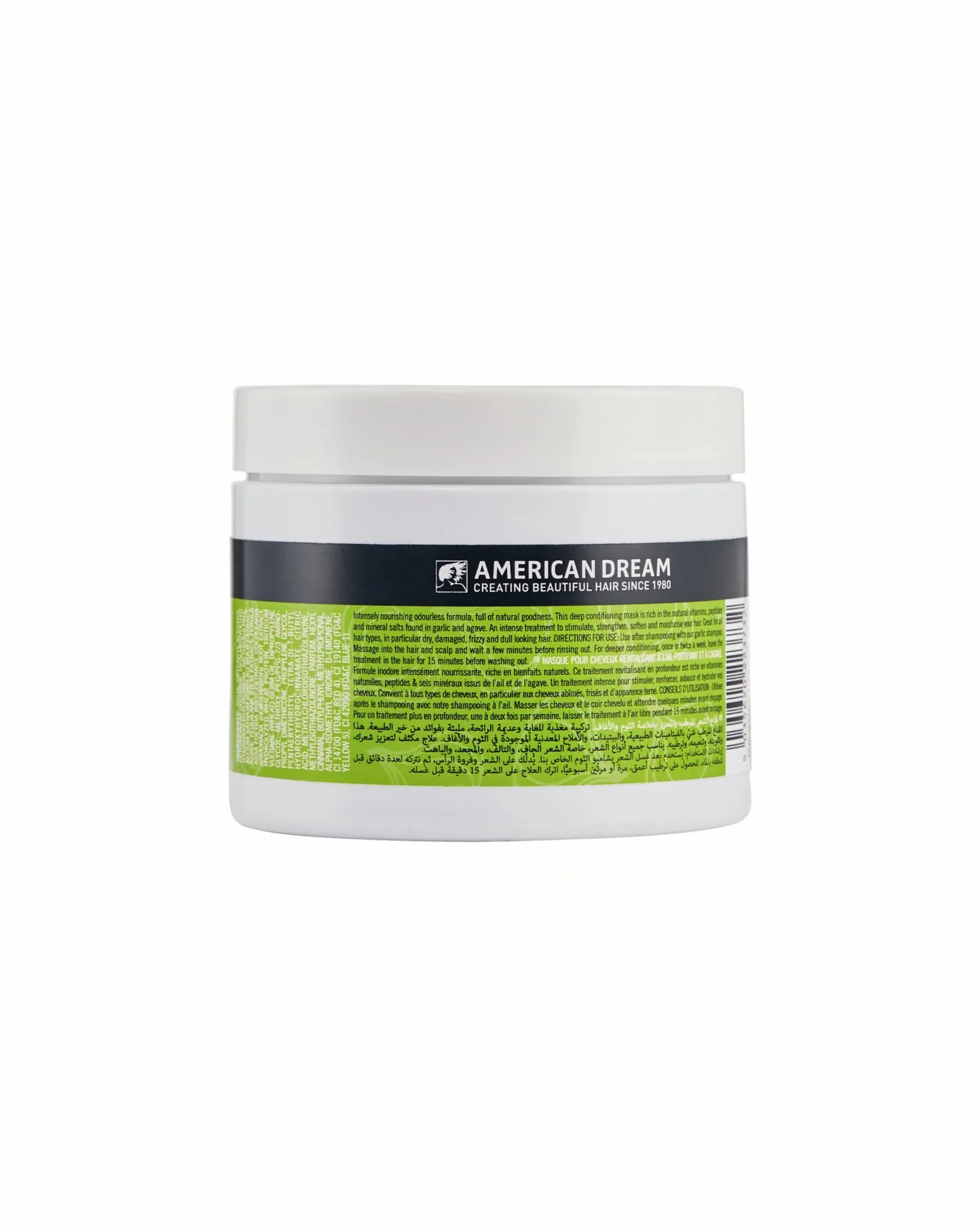 American Dream Garlic And Agave Strengthening Hair Conditioning Mask 500ml