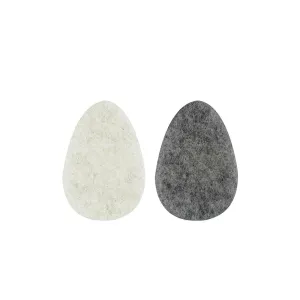 Bamboo Charcoal and Rose Petal Infused Facial Sponges