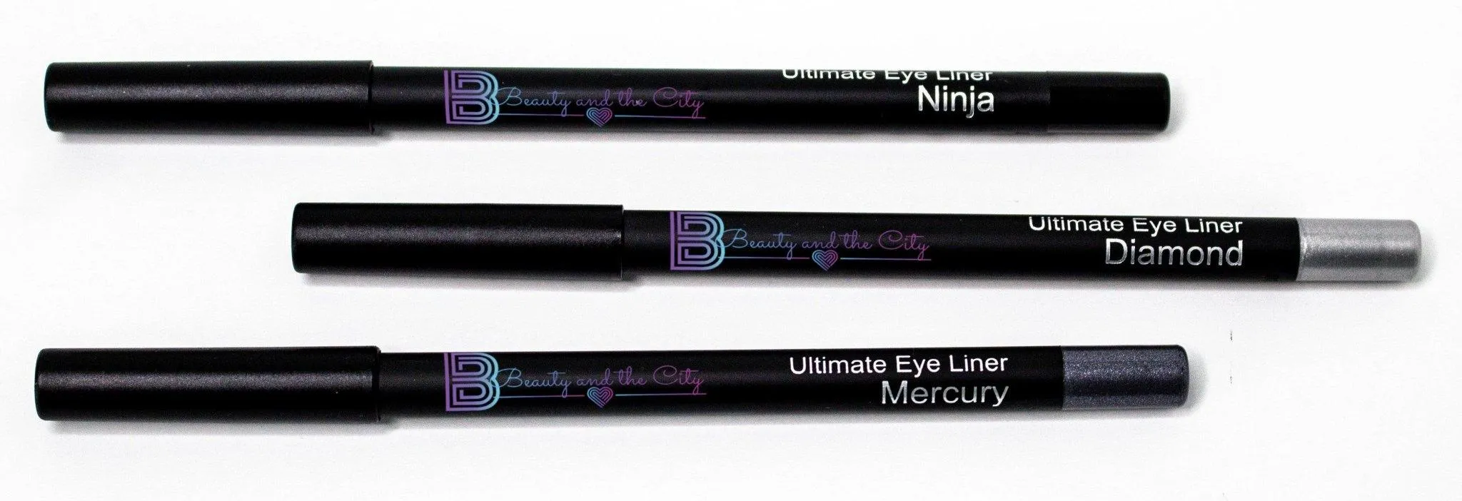 Beauty and City Creamy Vegan Eyeliner Kit Packed