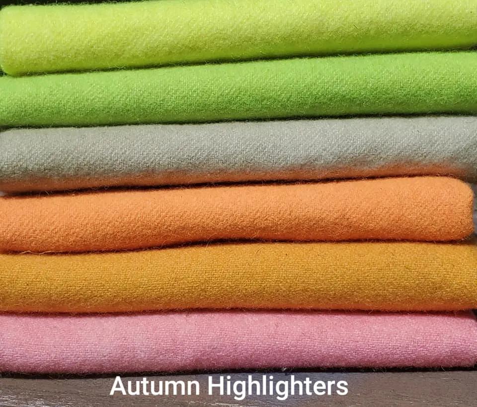 Charm square set: Autumn Highlighters