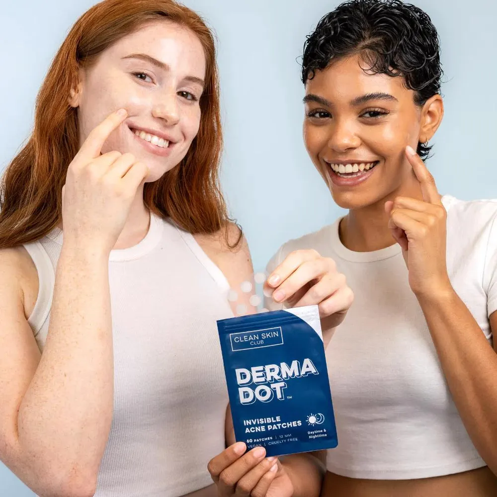 Clean Skin Club Derma Dot Invisible Acne Patches 60pcs