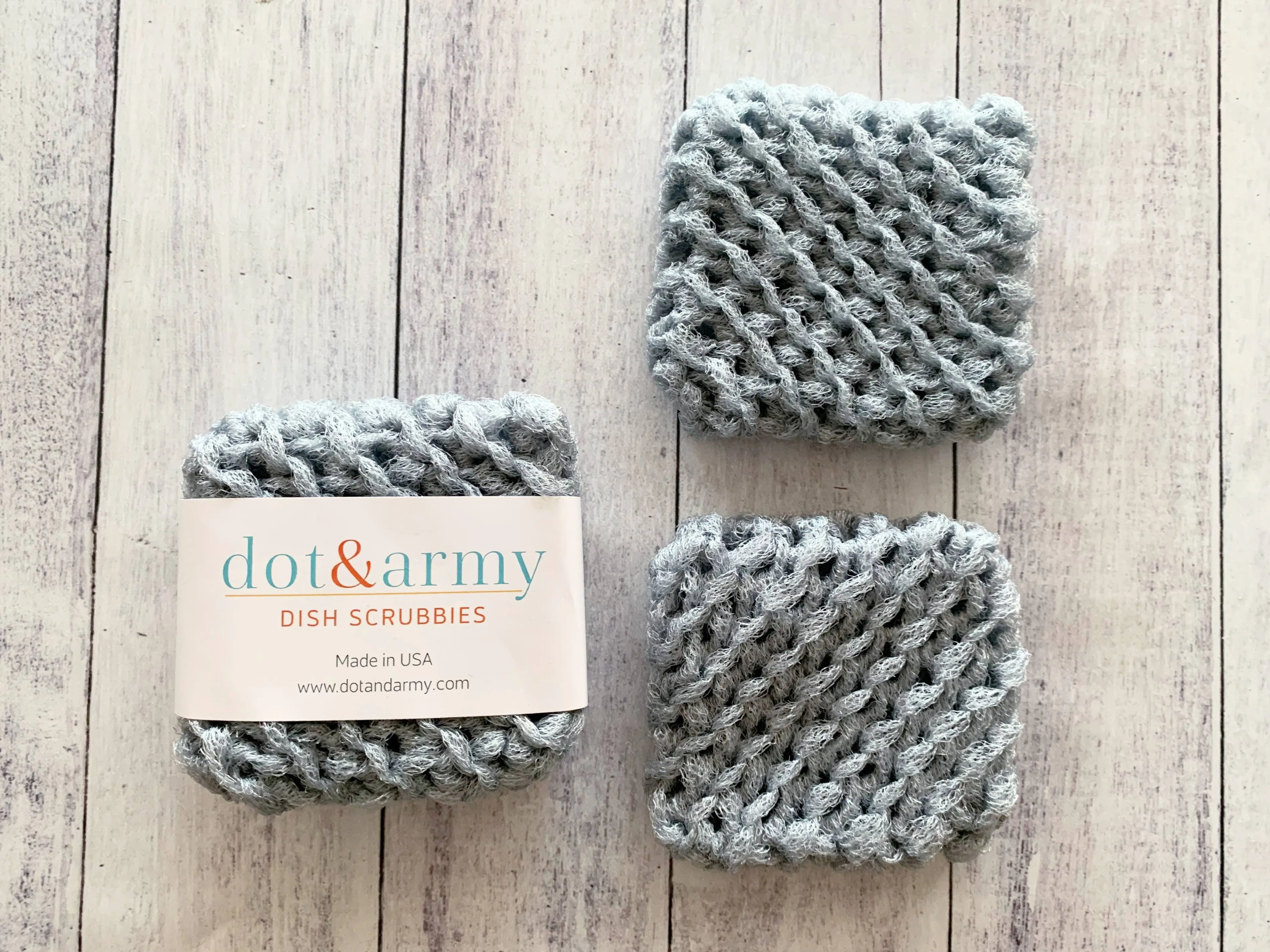 Dish Scrubbies, set of two: Atlantic