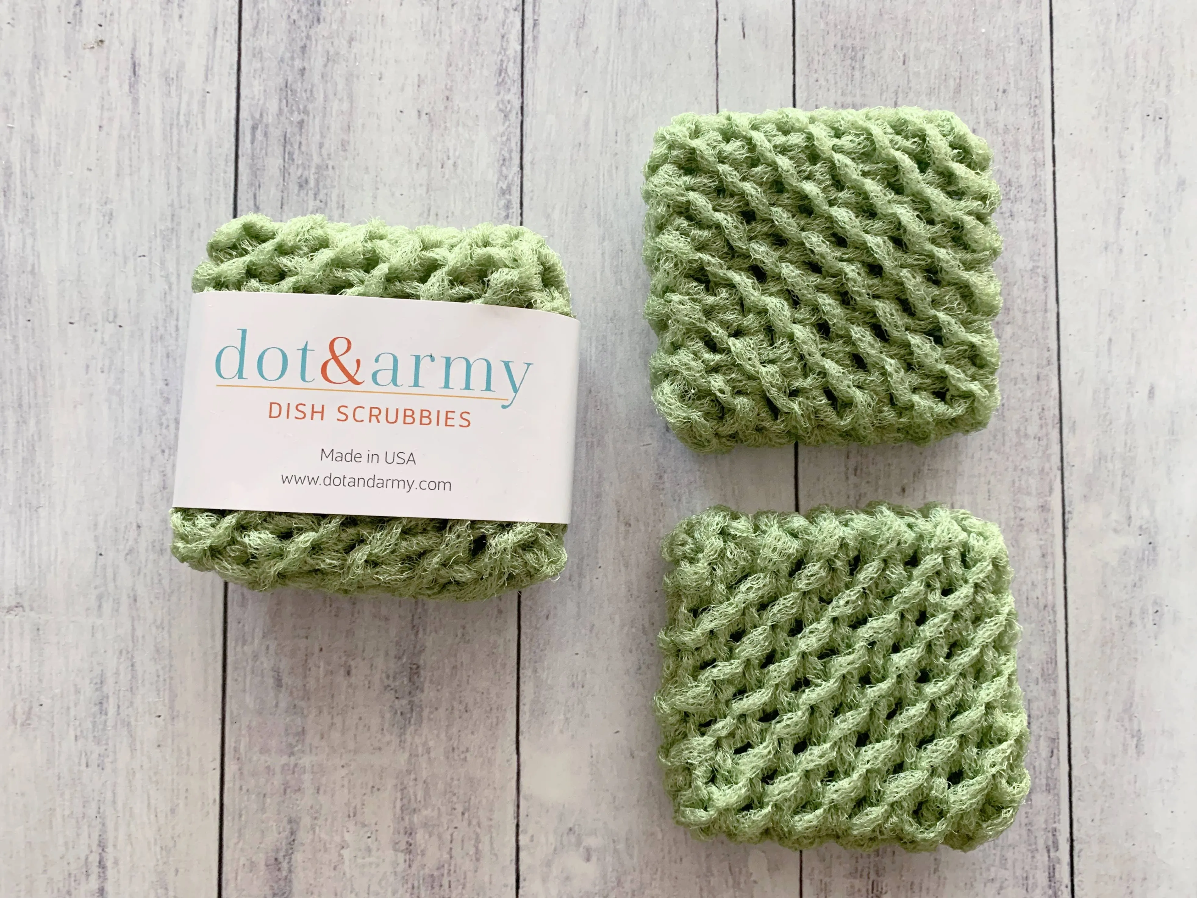 Dish Scrubbies, set of two: Atlantic