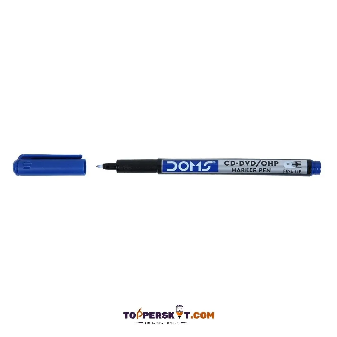 Doms CD DVD Marker - Blue ( Pack Of 1 )