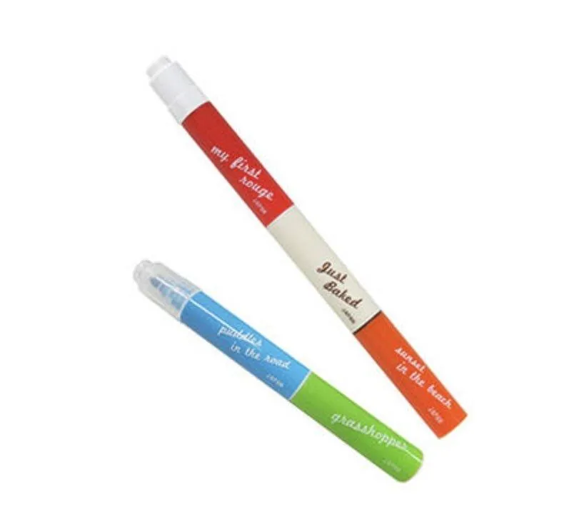Epoch Chemical color barrel stitching single highlighter 1.0mm color pen 11 colors
