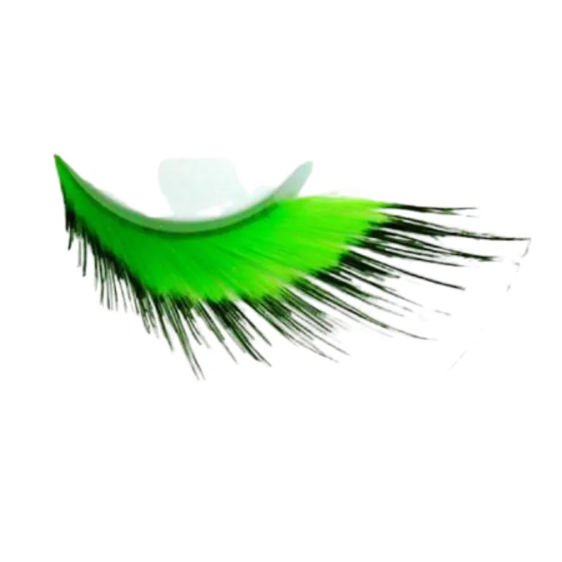 Eyelashes - Dramatic Green/Black