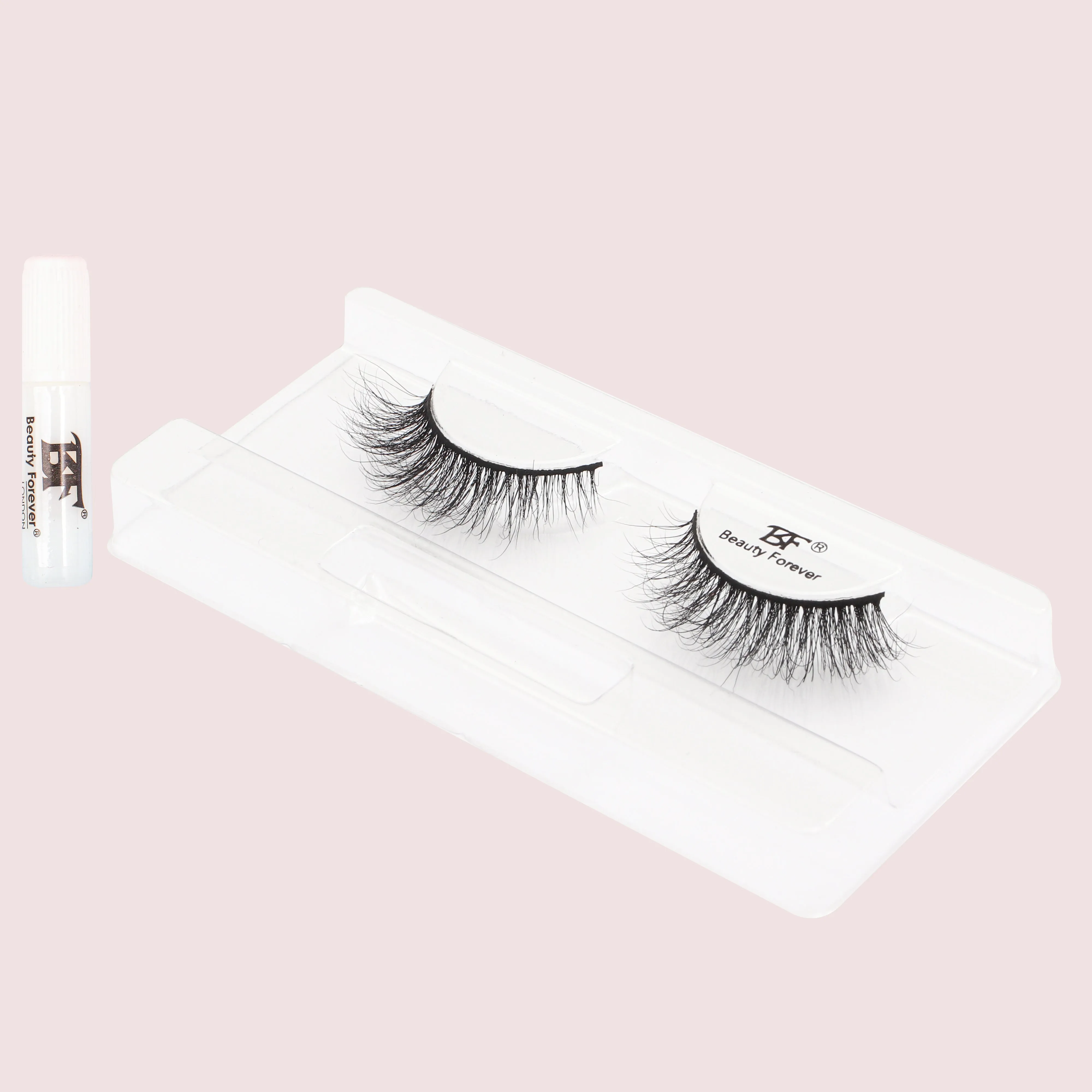 Faux Mink 3D Eyelashes Febi No. 118 (Naturally full effect)
