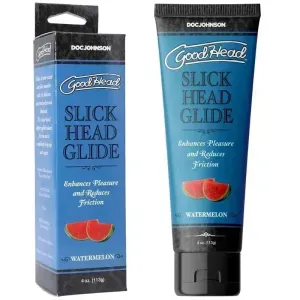 GoodHead Slick Head Glide - Watermelon - Watermelon Flavoured Lubricant - 120 ml Tube