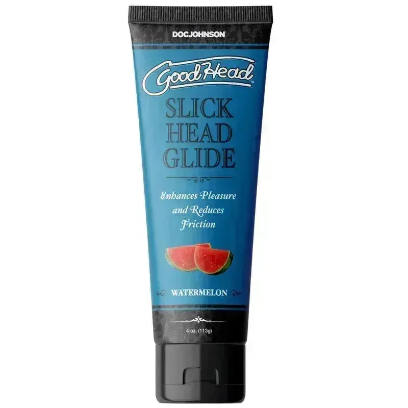GoodHead Slick Head Glide - Watermelon - Watermelon Flavoured Lubricant - 120 ml Tube