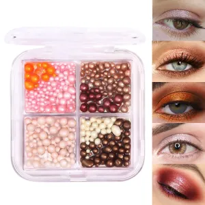 High Brights Metallic Pearl Eyeshadow Palette,Illuminance Crème EyeShadow pallet,Shimmer Eyeshadow Palette& Highlight (set02)