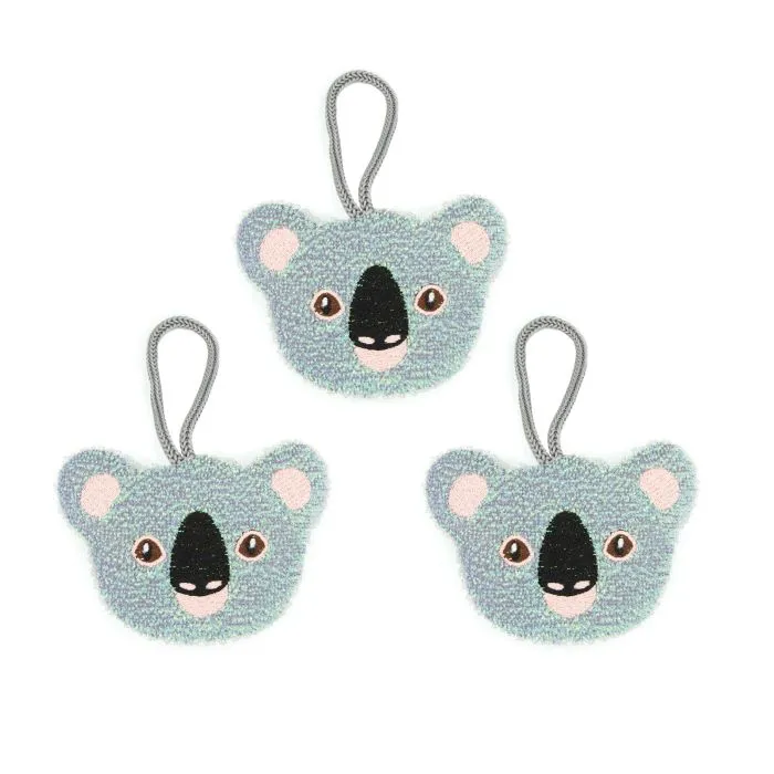 Kikkerland Koala Sponges (set of 3)