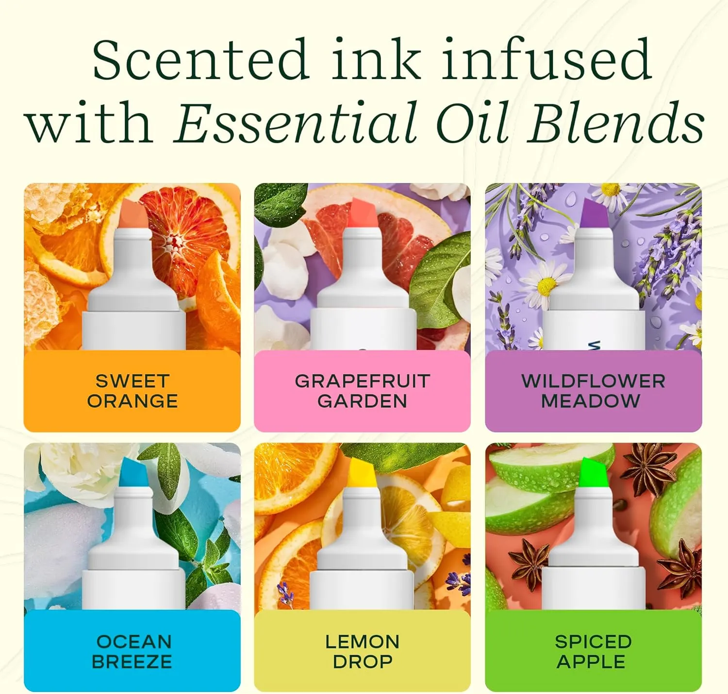 Lifelines Scented Stacking Highlighters 2pk