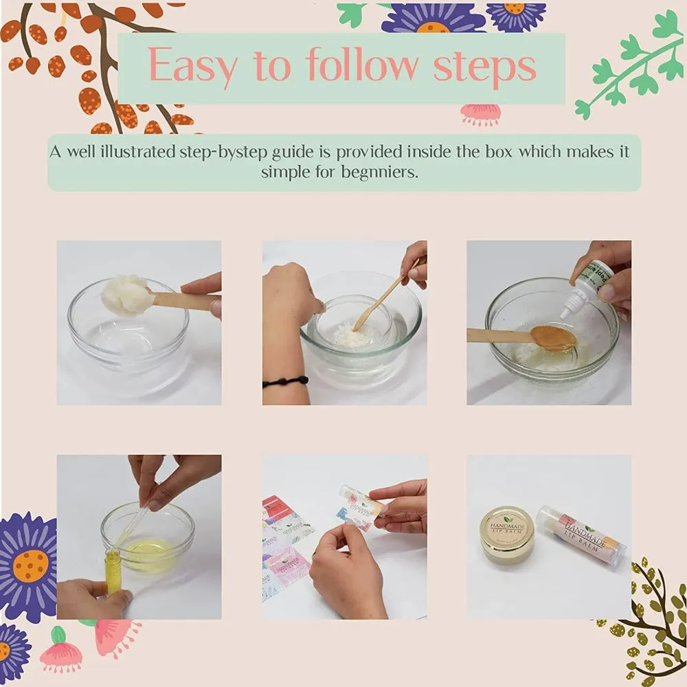 Lip Balm Making Kit, Make your Own Lip Balms at Home, DIY Activity Kit