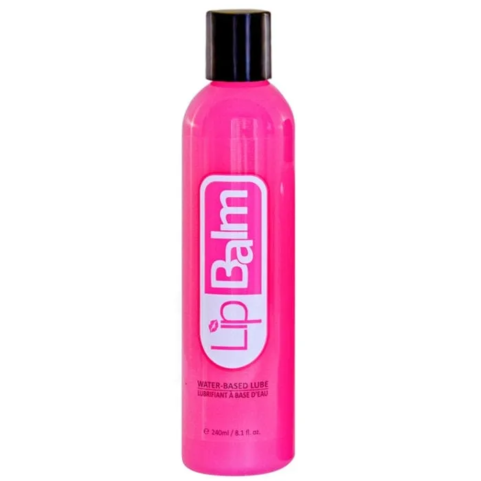 Lip Balm Water-Based Pink Personal Lubricant