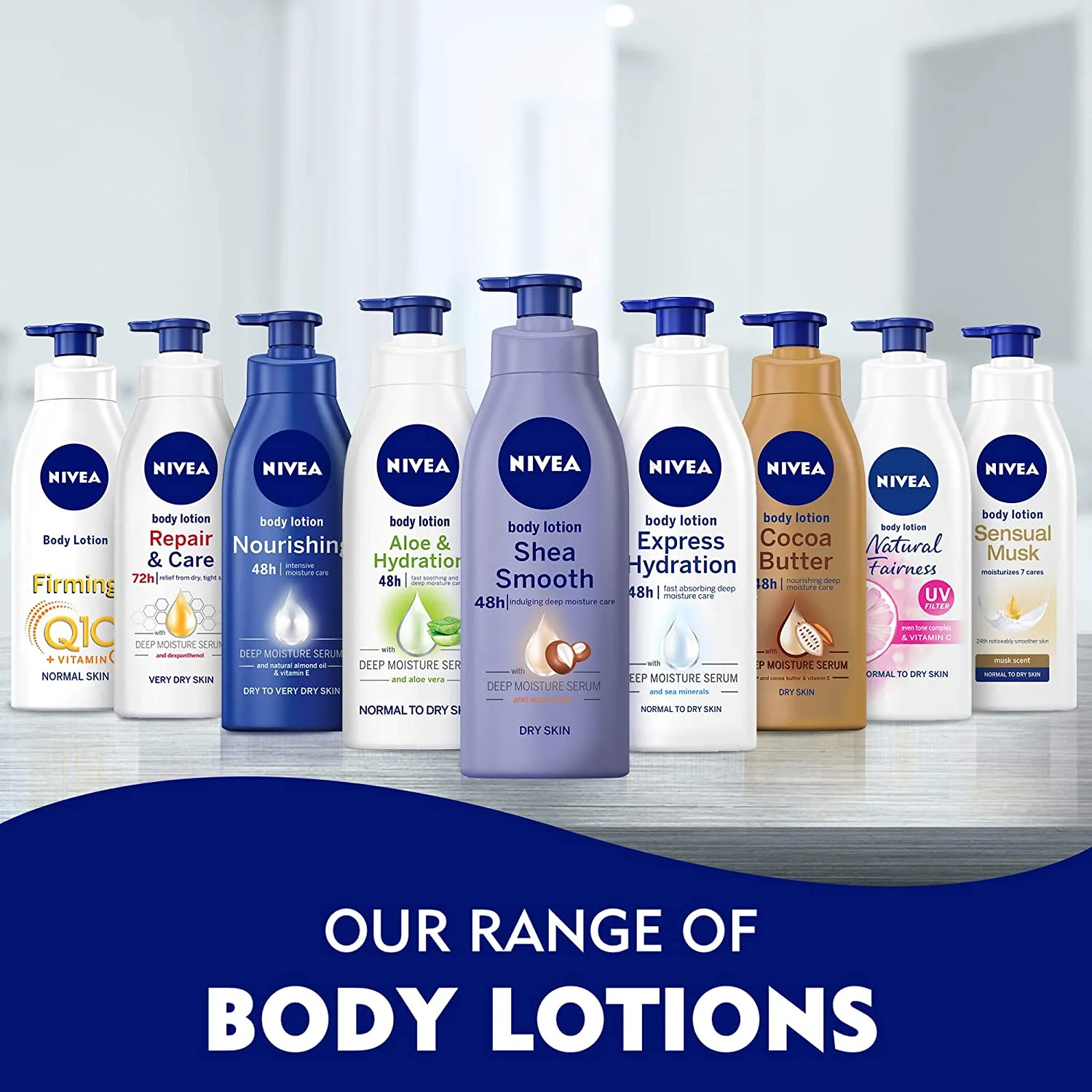 Nivea Shea Smooth Body Lotion
