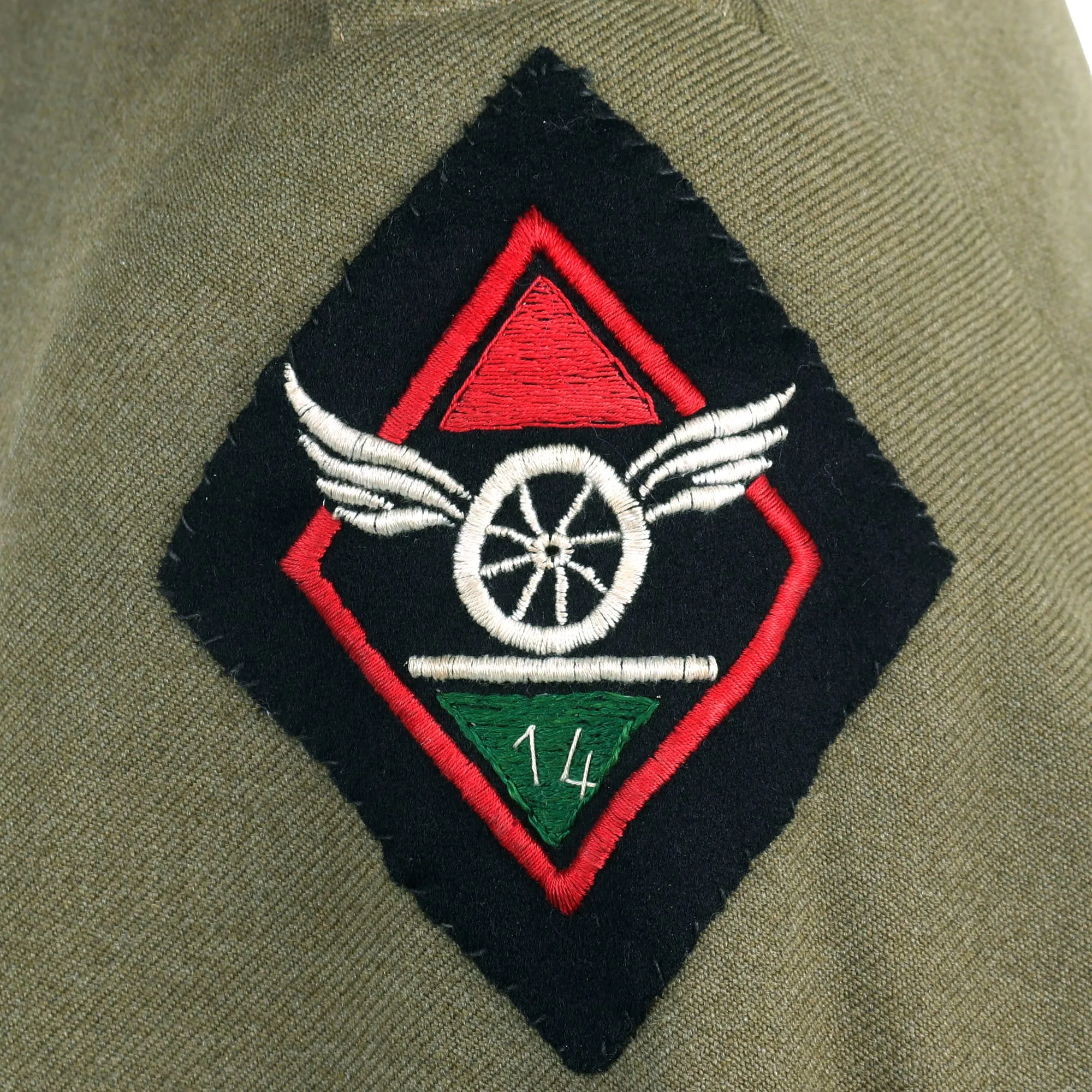 Original Identified WWI US 14th Engineers Officer’s Uniform & Helmet Grouping - Heavy Combat Record