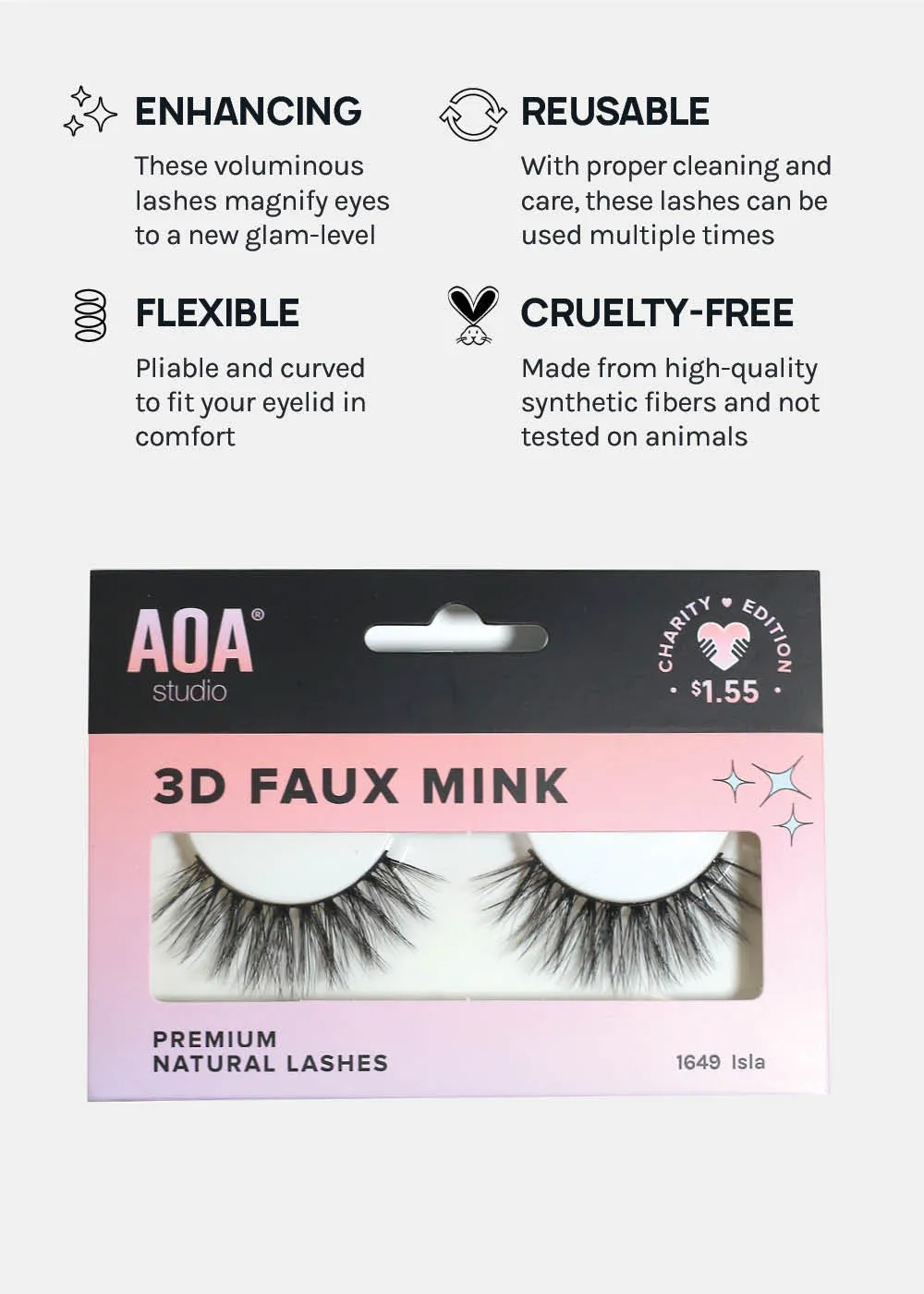Paw Paw: 3D Faux Mink Lashes - Isla