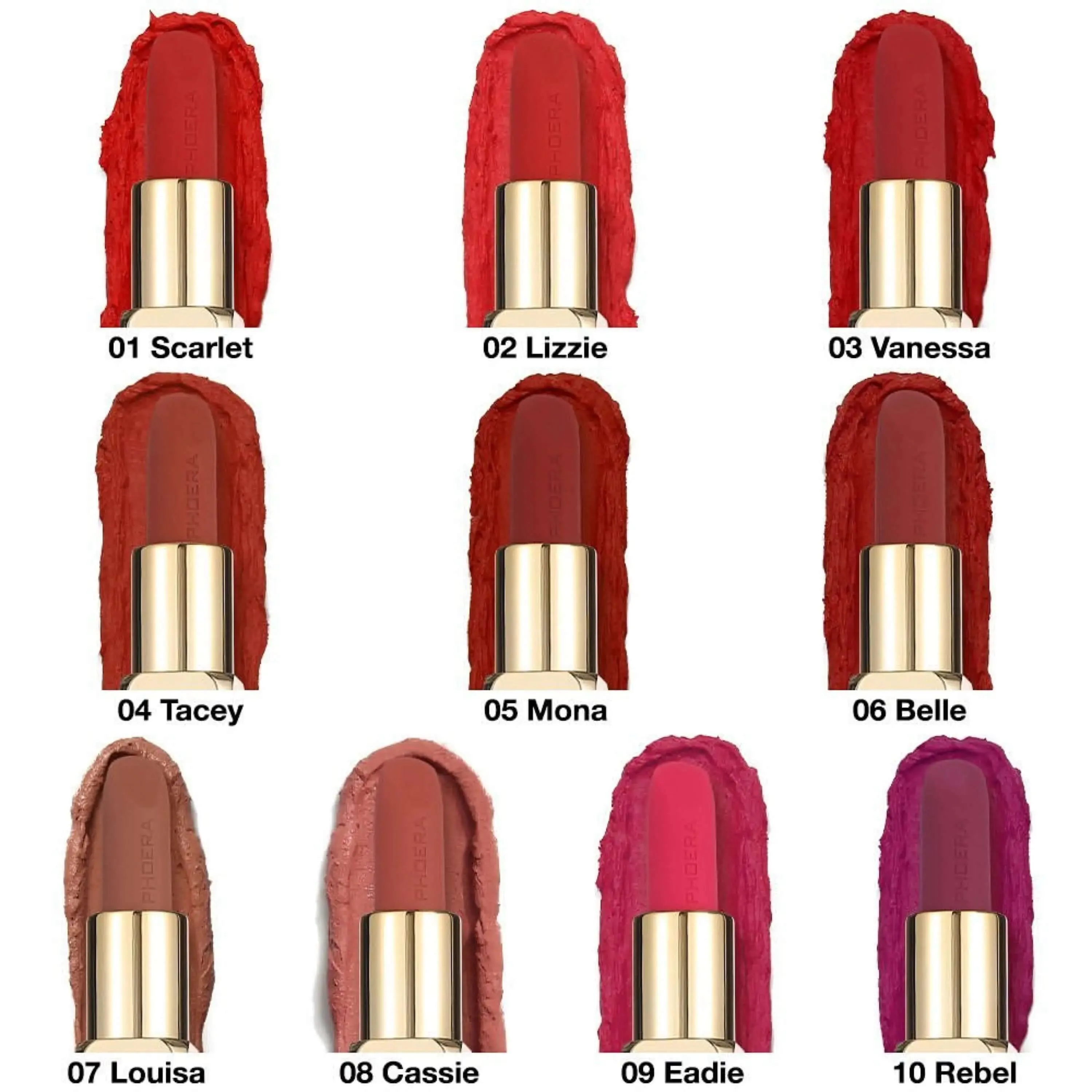Phoera Matte Lipstick