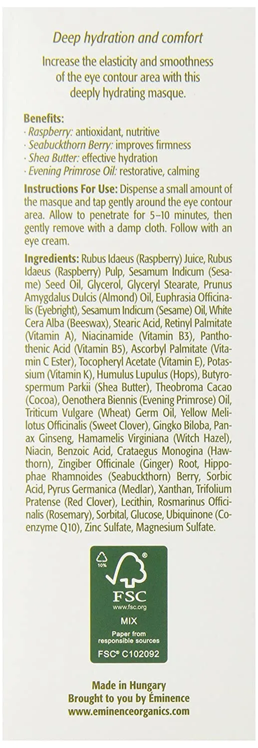 Raspberry Eye Masque