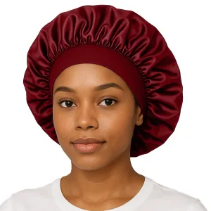 Red Satin Bonnet