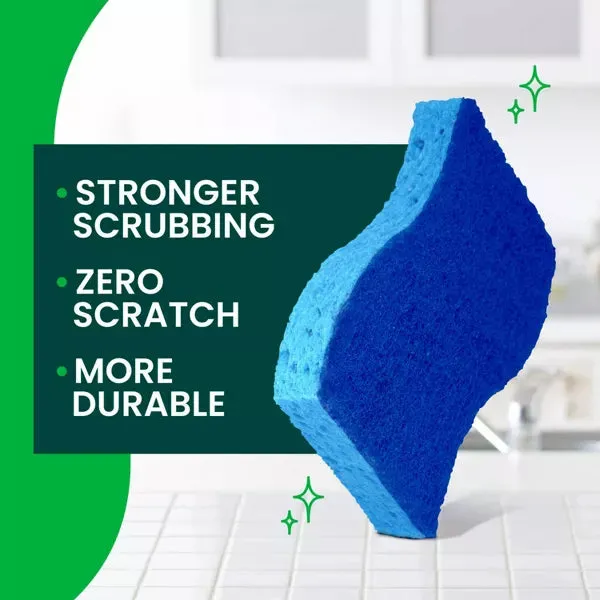 Scotch-Brite Zero-Scratch Scrub Sponges Size 9ct