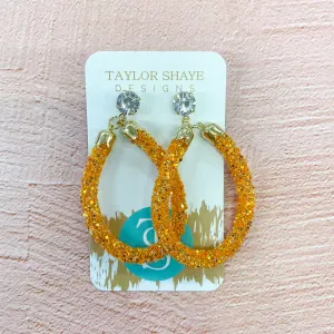 Spring Orange Teardrops by Taylor Shaye