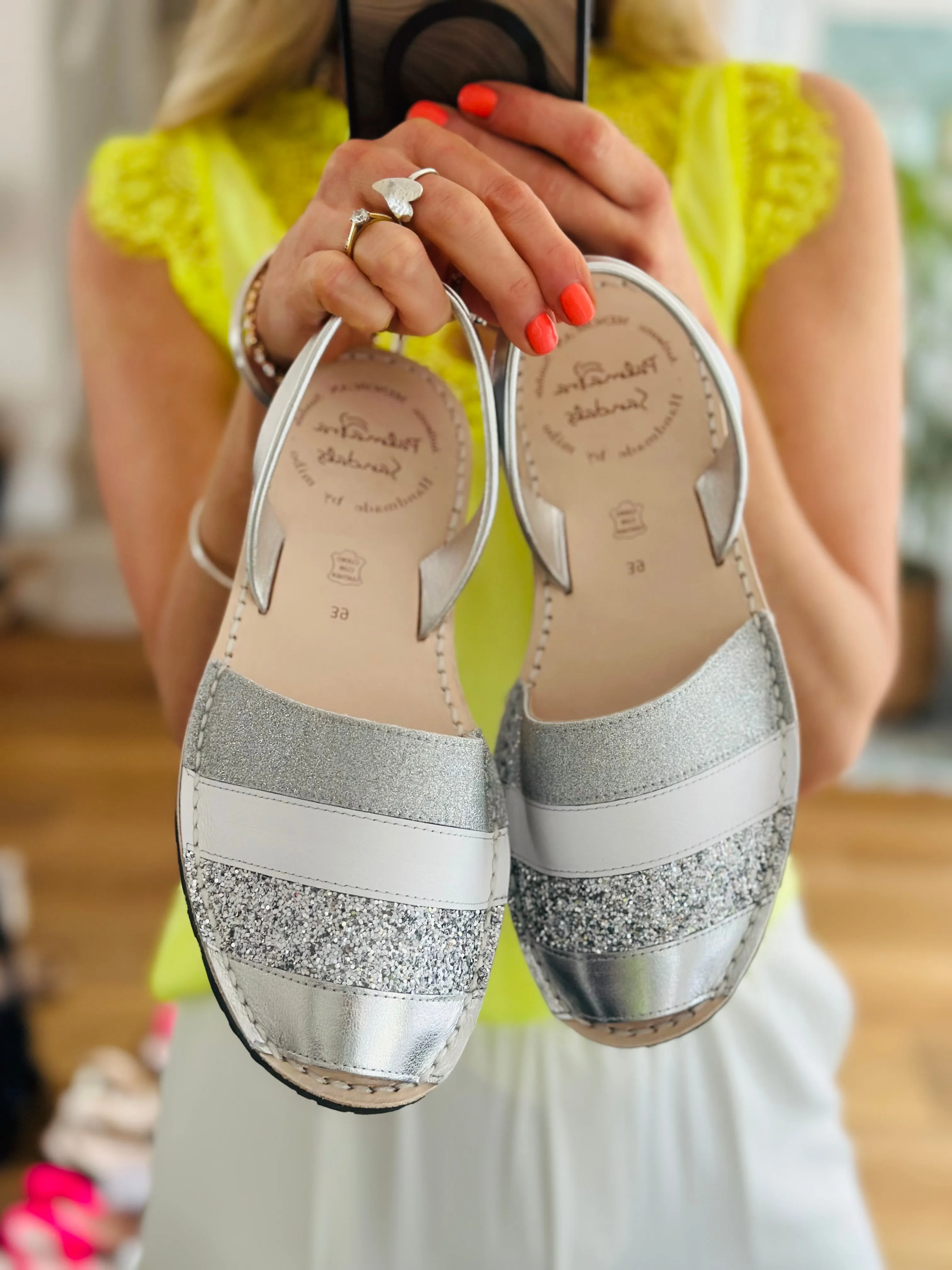 Spritzer Glitter Avarcas