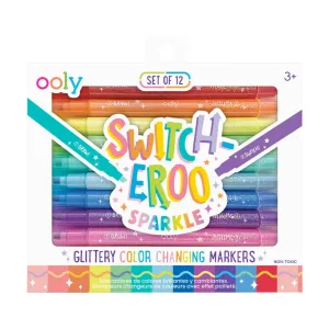 Switch-eroo!: Sparkle Glittery Color- Changing Markers
