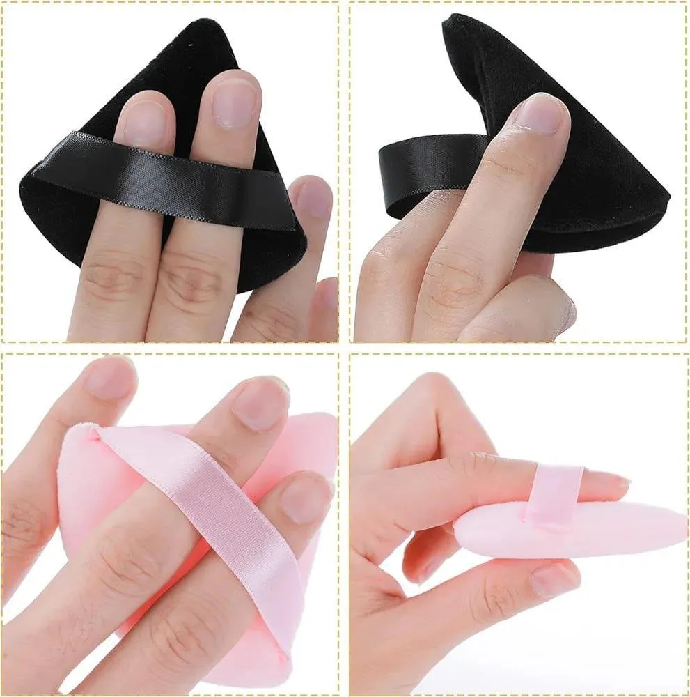 Triangle Powder Puffs set of 4