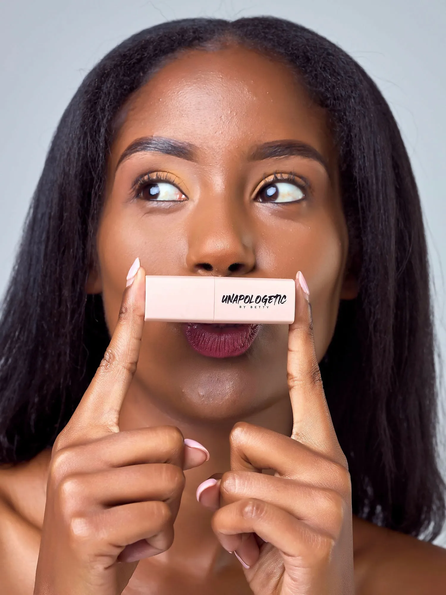 Unapologetic By Betty Fine Girl Lipstick - Garnet Pink