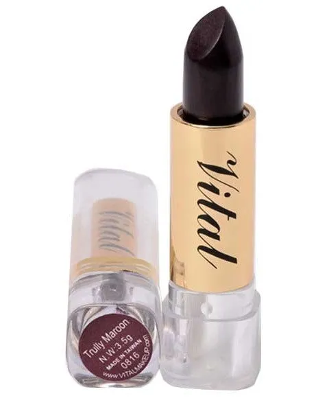 Vital Makeup  Moisturizing Lipstick Trully Maroon